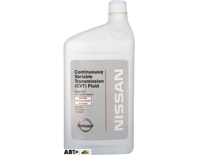 Трансмісійна олива Nissan CVT NS-2 (999MPNS200P) 0.946л, ціна: 1 578 грн.