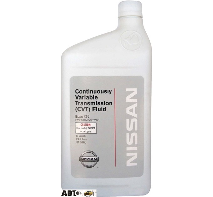 Трансмиссионное масло Nissan CVT NS-2 (999MPNS200P) 0.946л, цена: 887 грн.