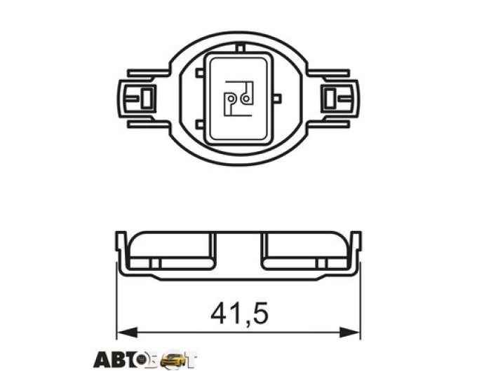 Ксенонова лампа Bosch D1S White 5500K 35W 1 987 302 909, ціна: 3 109 грн.