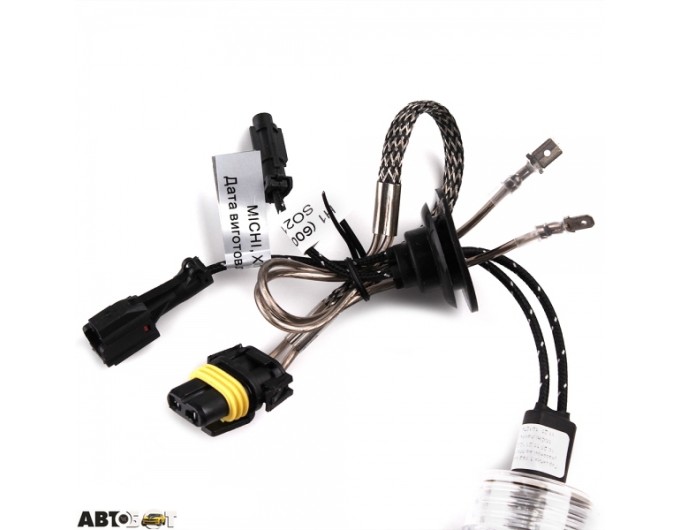 Ксенонова лампа Michi H1 6000K Xenon 35W (2 шт.), ціна: 588 грн.