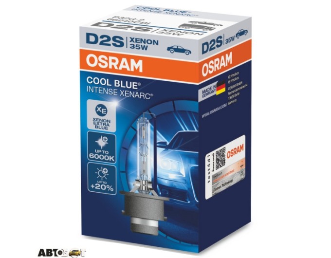 Ксенонова лампа Osram XENARC NEXT GENERATION D2S 35W P32d-2 66240CBN-FS (1 шт.), ціна: 3 235 грн.