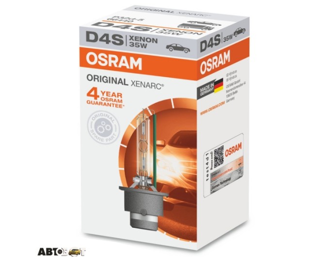 Ксенонова лампа Osram XENARC NEXT GENERATION D4S 35W P32D-5 66440CBN-FS (1 шт.), ціна: 3 090 грн.