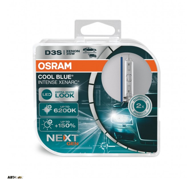 Ксеноновая лампа Osram XENARC NEXT GENERATION D3S 35W PK32D-5 FS1 66340CBN-HCB-DUO (2 шт.), цена: 8 200 грн.