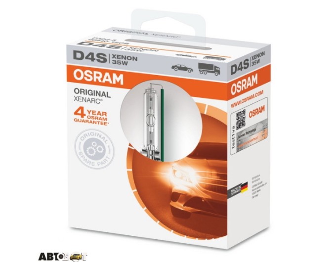 Ксенонова лампа Osram XENARC NEXT GENERATION D4S 35W P32D-5 66440CBN-HCB-DUO (2 шт.), ціна: 6 807 грн.