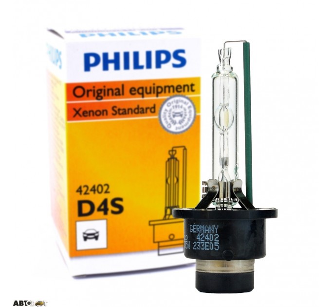 Ксенонова лампа Philips D4S Vision 12V 42402C1 (1шт.), ціна: 3 048 грн.