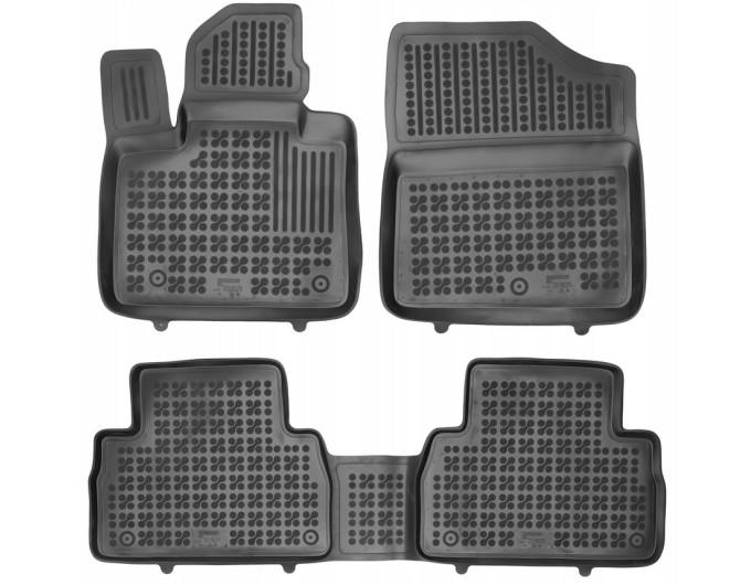 Резиновые коврики в салон REZAW-PLAST Hyundai SANTA FE IV 2020-... / RP 201625, цена: 2 657 грн.