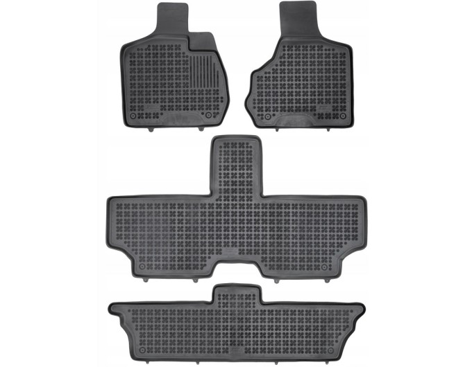 Резиновые коврики в салон REZAW-PLAST CHRYSLER Voyager IV 2001-2006, 7 seats / RP 203601, цена: 3 397 грн.
