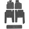 Гумові килимки в салон REZAW-PLAST CHRYSLER Voyager V 7 seats, 2006-... / RP 203701, ціна: 3 139 грн.