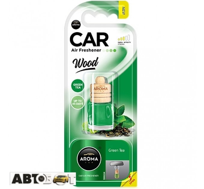 Ароматизатор Aroma Car Wood GREEN TEA 63119 6мл, ціна: 110 грн.