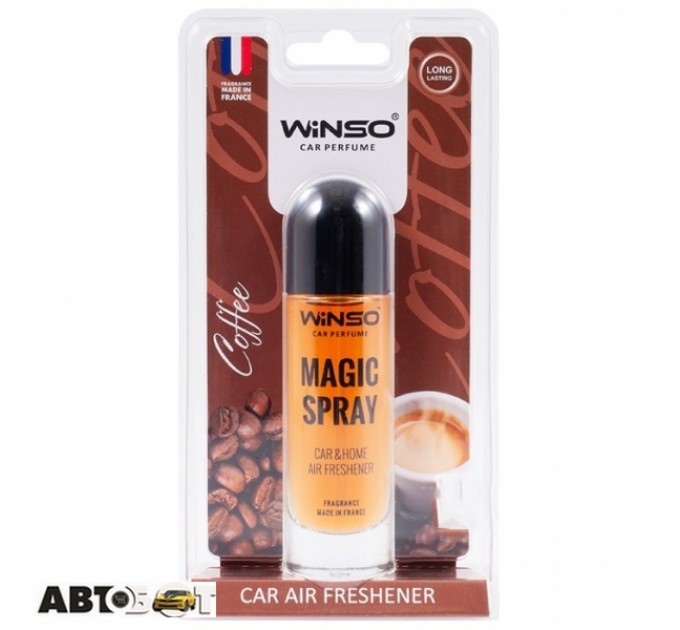 Ароматизатор Winso Magic Spray Coffee 532480 30мл, ціна: 155 грн.