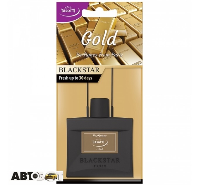 Ароматизатор TASOTTI Blackstar Gold, ціна: 47 грн.