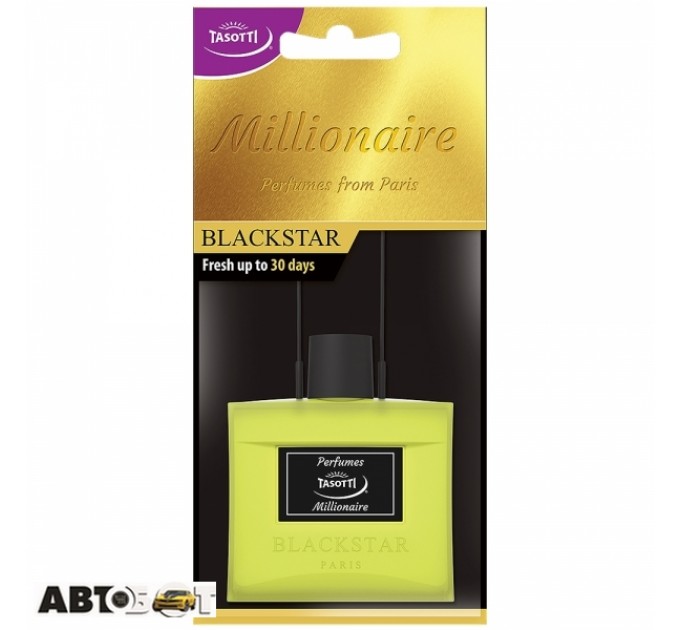 Ароматизатор TASOTTI Blackstar Milionaire, цена: 47 грн.