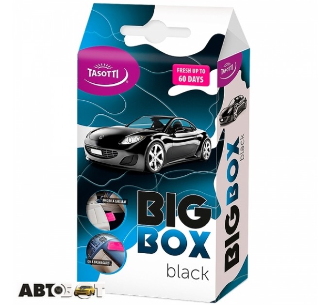Ароматизатор TASOTTI Big box Black 58г, ціна: 110 грн.