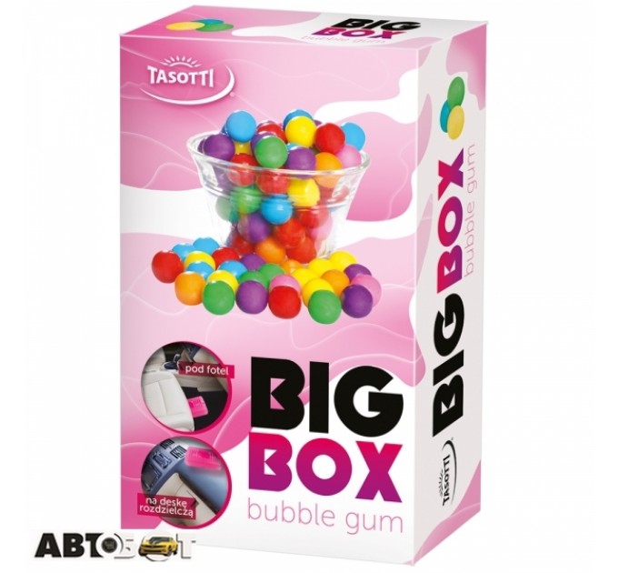 Ароматизатор TASOTTI Big box Bubble gum 58г, цена: 165 грн.