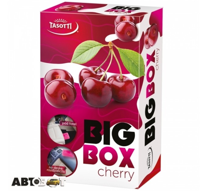 Ароматизатор TASOTTI Big box Cherry 58г, цена: 110 грн.