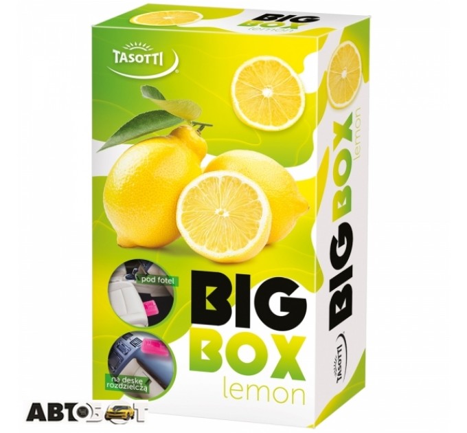 Ароматизатор TASOTTI Big box Lemon 58г, ціна: 110 грн.