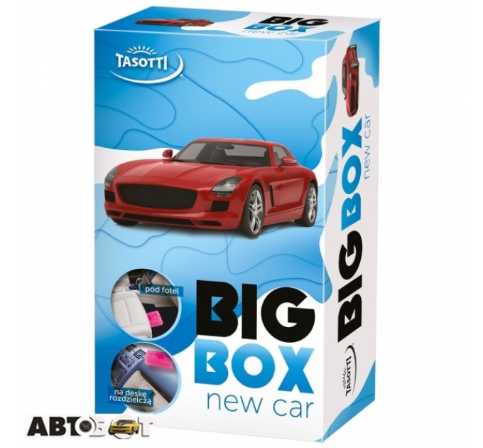 Ароматизатор TASOTTI Big box New Car 58г, ціна: 110 грн.