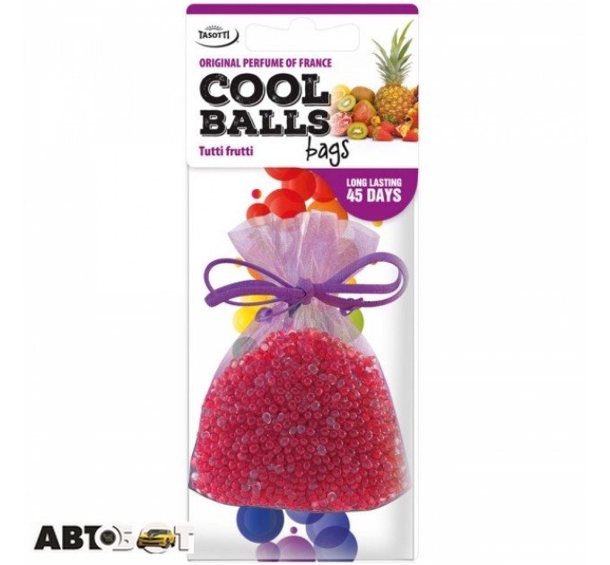 Ароматизатор TASOTTI Cool Balls Bags Tutti Frutti, ціна: 35 грн.