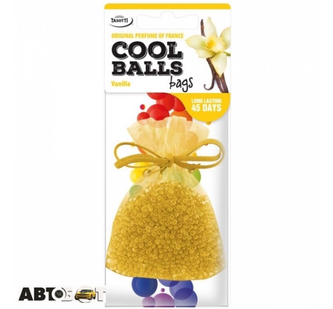 Ароматизатор TASOTTI Cool Balls Bags Vanilla, ціна: 62 грн.