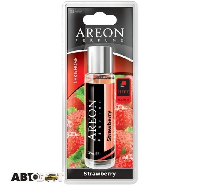 Ароматизатор Areon Parfume SPREY Клубника с пластинкой APC08 35мл, цена: 183 грн.