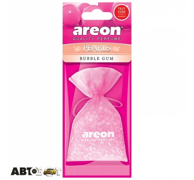 Ароматизатор Areon Pearls Bubble Gum чорний, ціна: 105 грн.