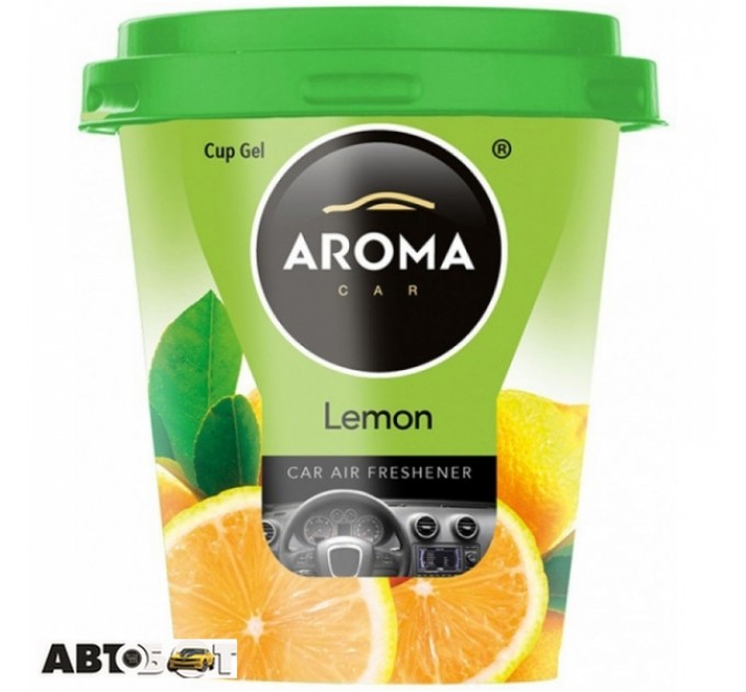 Ароматизатор Aroma Car CUP Gel LEMON 92875 130г, ціна: 107 грн.