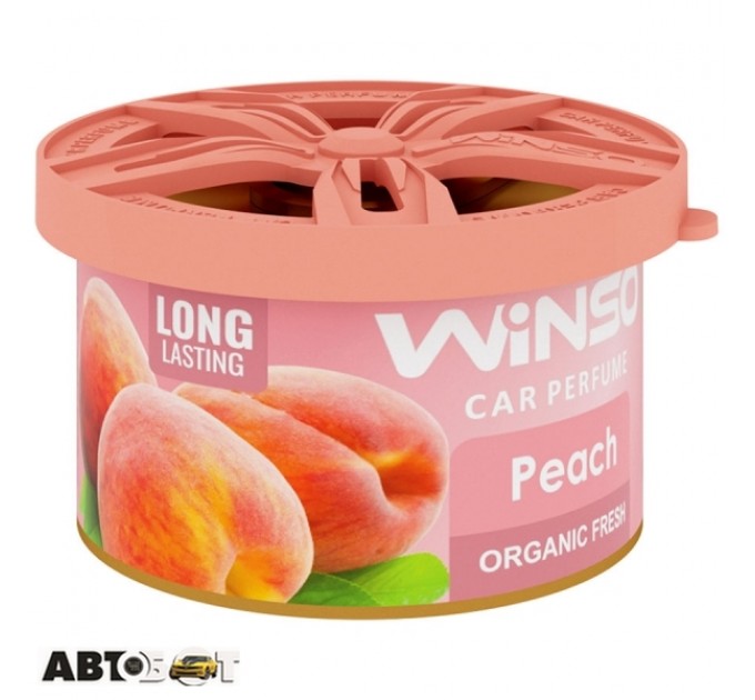Ароматизатор Winso Organic Fresh Peach 533340 40г, ціна: 129 грн.