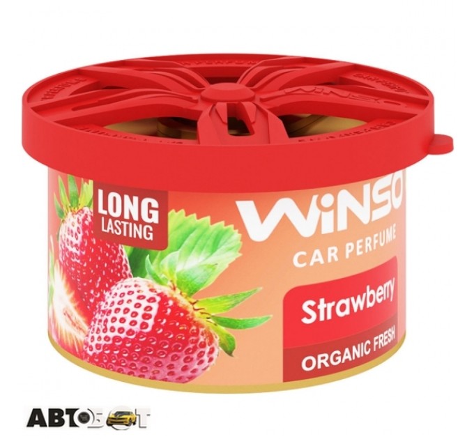 Ароматизатор Winso Organic Fresh Strawberry 533370 40г, ціна: 129 грн.