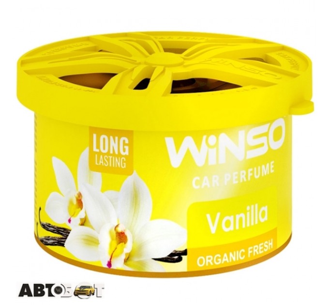 Ароматизатор Winso Organic Fresh Vanilla 533390 40г, ціна: 129 грн.