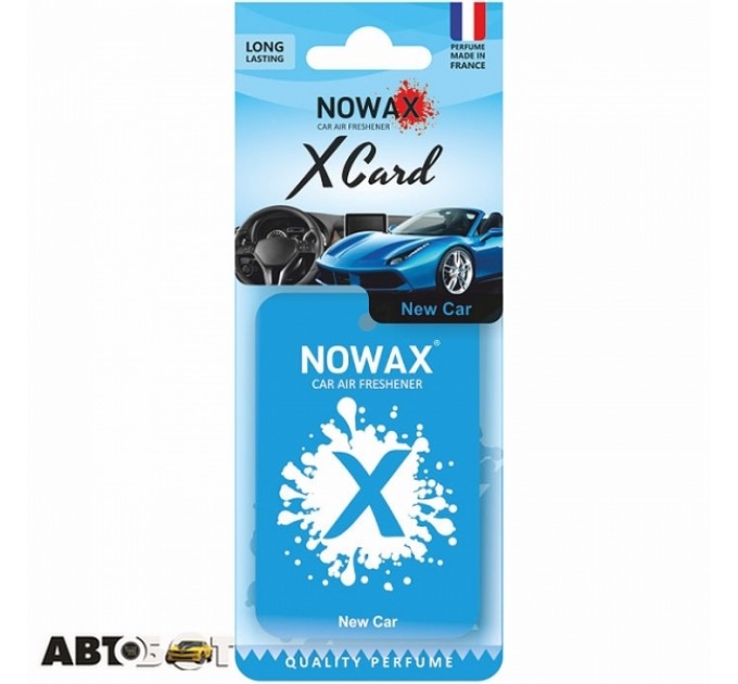 Ароматизатор NOWAX X CARD New Car NX07534, цена: 25 грн.