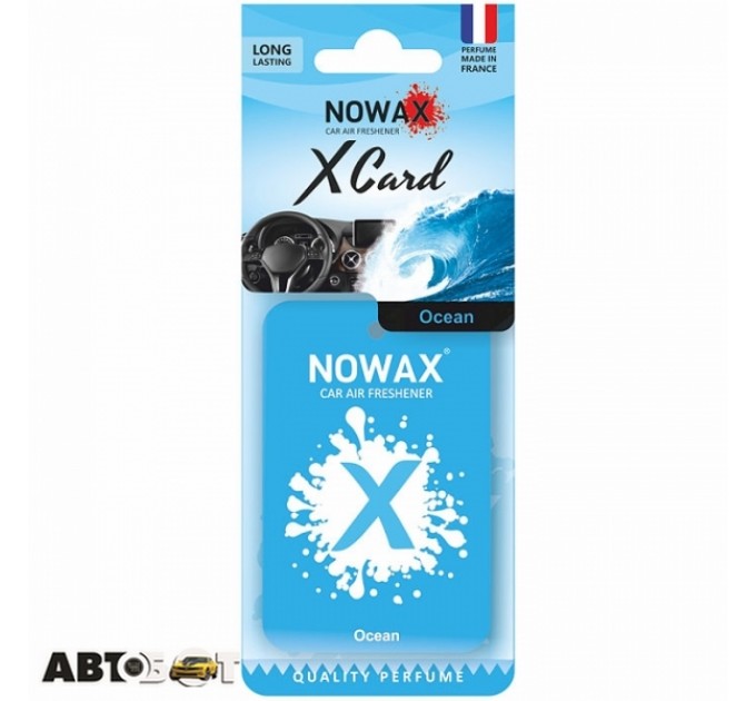 Ароматизатор NOWAX X CARD Ocean NX07542, ціна: 25 грн.