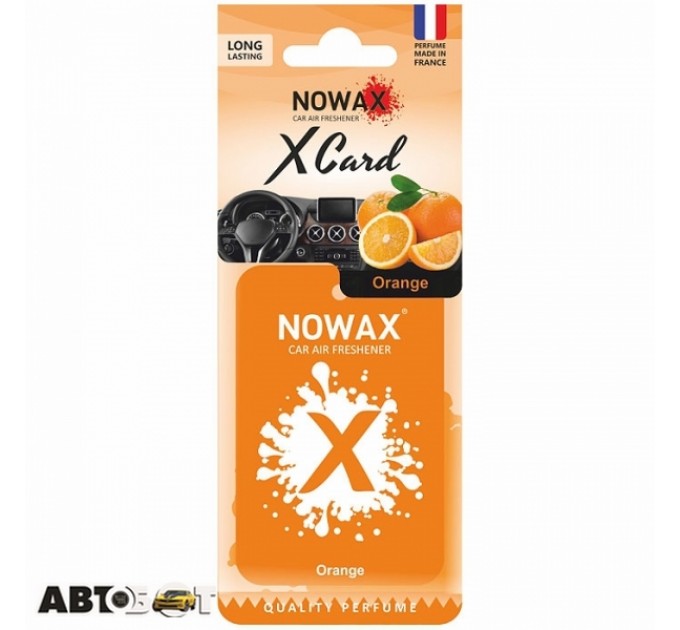 Ароматизатор NOWAX X CARD Orange NX07535, цена: 25 грн.