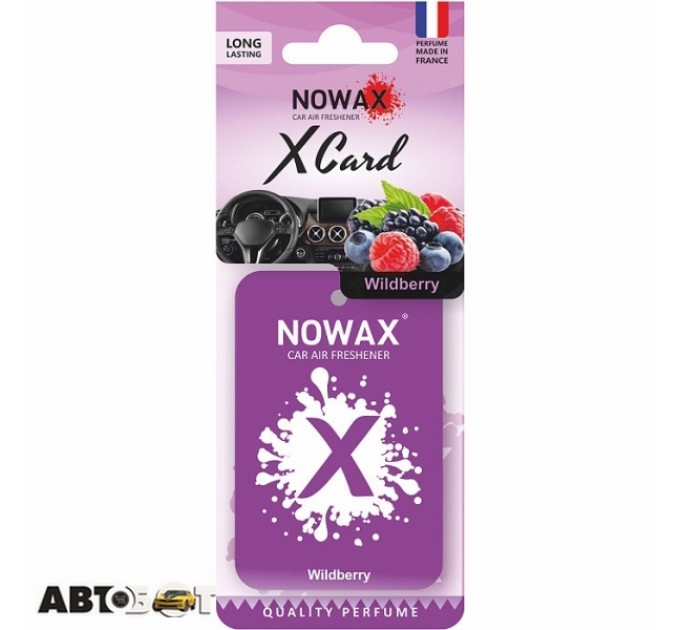 Ароматизатор NOWAX X CARD Wildberry NX07539, ціна: 26 грн.