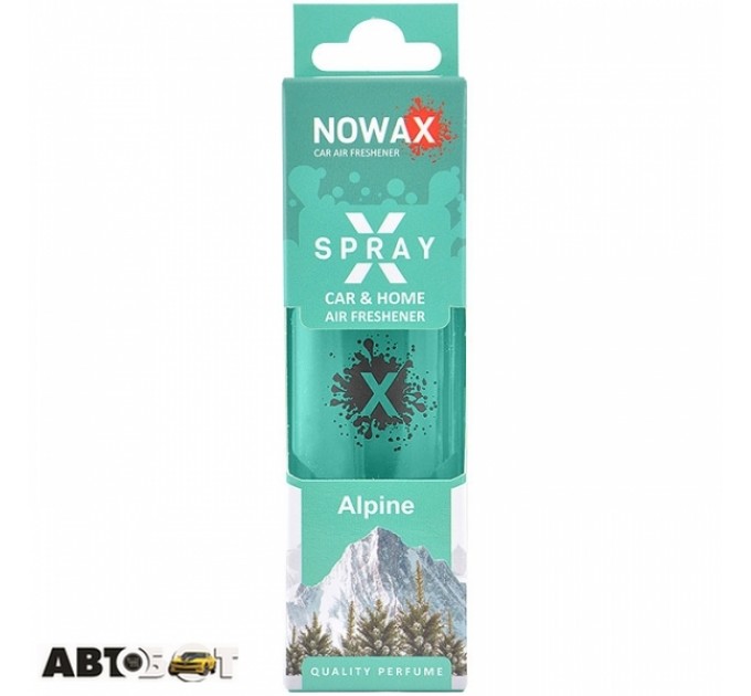 Ароматизатор NOWAX X Spray Alpine NX07597 50мл, ціна: 111 грн.