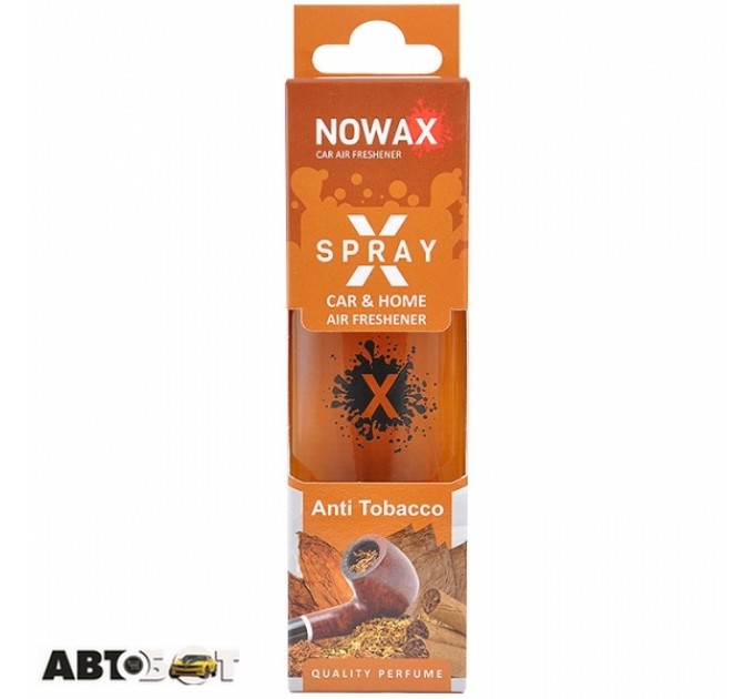 Ароматизатор NOWAX X Spray Anti Tobacco NX07606 50мл, ціна: 111 грн.