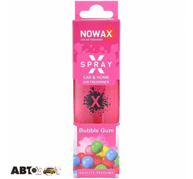 Ароматизатор NOWAX X Spray Bubble Gum NX07594 50мл, цена: 111 грн.