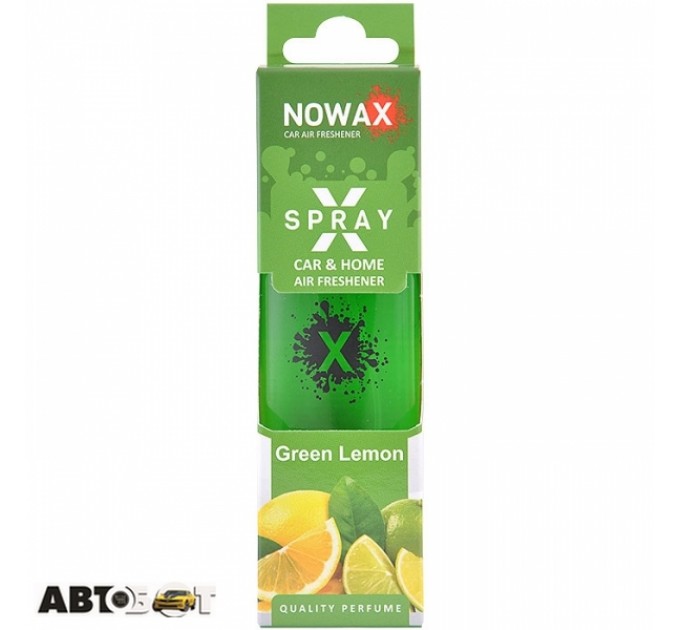 Ароматизатор NOWAX X Spray Green lemon NX07608 50мл, ціна: 114 грн.