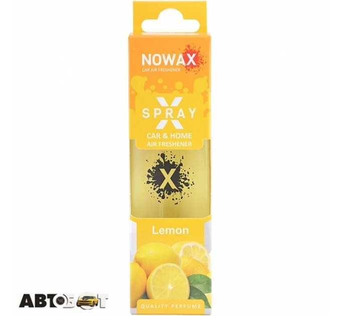 Ароматизатор NOWAX X Spray Lemon NX07601 50мл, ціна: 111 грн.