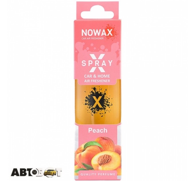 Ароматизатор NOWAX X Spray Peach NX07602 50мл, ціна: 111 грн.