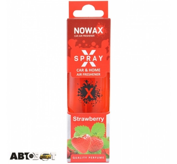 Ароматизатор NOWAX X Spray Strawberry NX07593 50мл, ціна: 111 грн.
