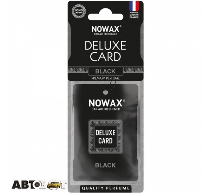 Ароматизатор NOWAX Deluxe Card Black NX07733, цена: 38 грн.