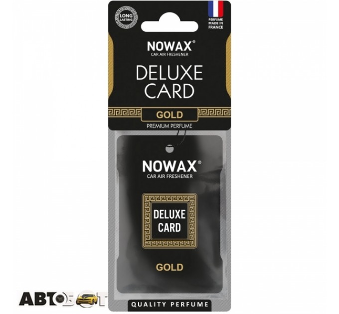 Ароматизатор NOWAX Deluxe Card Gold NX07731, ціна: 38 грн.