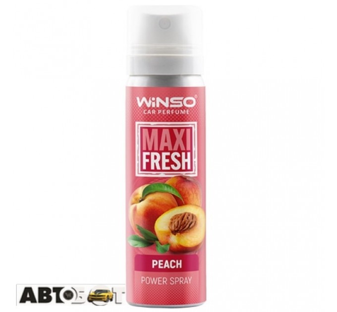 Ароматизатор Winso Maxi Fresh Peach 830340 75мл, ціна: 100 грн.