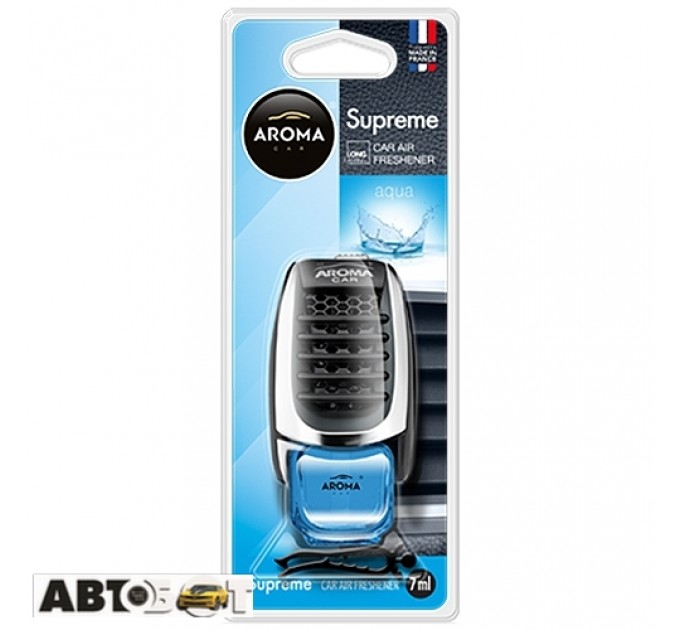 Ароматизатор Aroma Car Supreme Slim Aqua 603/92047 7мл, цена: 160 грн.