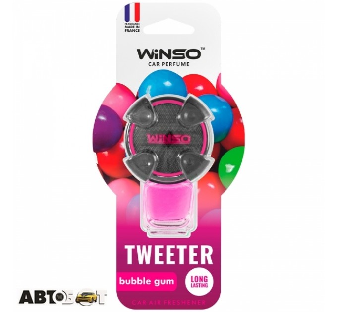 Ароматизатор Winso Tweeter Bubble Gum 530840 8мл, цена: 119 грн.