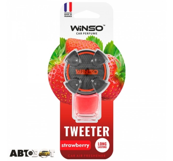 Ароматизатор Winso Tweeter Strawberry 530830 8мл, ціна: 119 грн.