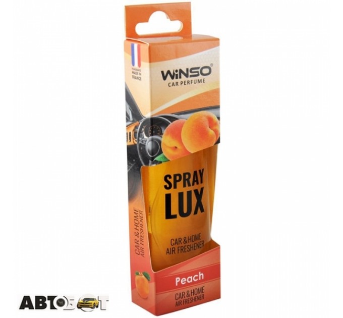 Ароматизатор Winso Spray Lux Peach 532160 55мл, ціна: 141 грн.