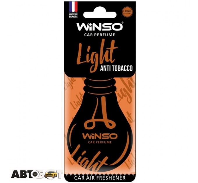 Ароматизатор Winso Light card Anti Tobacco 532910 5г, ціна: 33 грн.