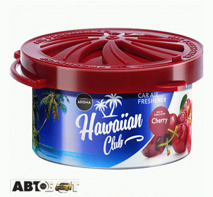 Ароматизатор Aroma Car Organic Hawaiian Club CHERRY 83079 40г, ціна: 94 грн.