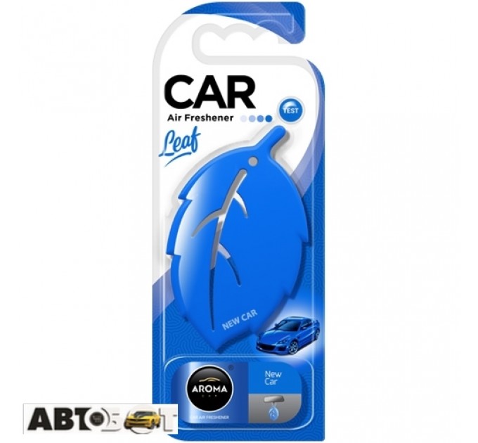 Ароматизатор Aroma Car Leaf 3D NEW CAR 83129, цена: 62 грн.